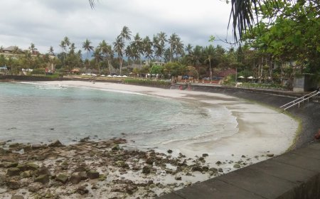 The Splendor of the White Sands of Segara Beach