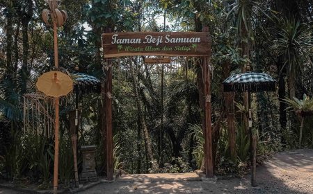 Taman Beji Samuan: Destinasi Wisata Sakral Memohon Kesembuhan, Jodoh serta Keturunan