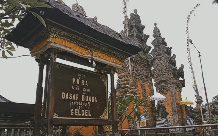 Keagungan Pura Dasar Buana Gelgel, Simbol Pemersatu Jagat Bali Yang Abadi