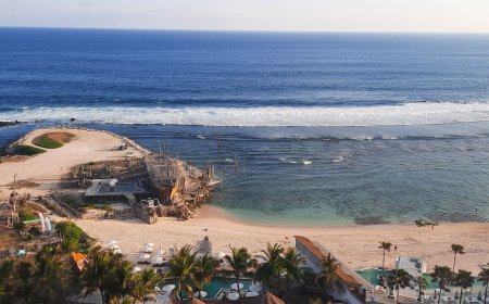 Menengok Keindahan Pantai Melasti : Salah Satu Surga Tropis di Pulau Bali