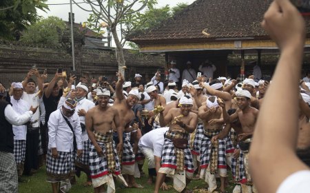 Get to know Aci Tabuh Rah Pengangon, a classic and unique tradition in Kapal Village