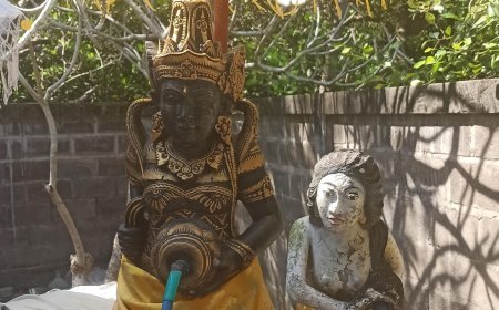 The Story of a Beautiful Woman Statue that eventually became Pangembak Dalem Temple