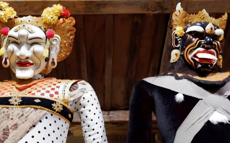 Barong Landung: The Embodiment of the King and Empress of the Balingkang Kingdom, Due to the Anger of Dewi Danu