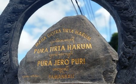 Pura Tirtha Harum: Anak Tangga Sejarah Kelahiran Sang Raja Taman Bali