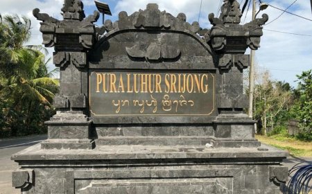 Revealing Traces of Ancient History: Pura Luhur Srijong