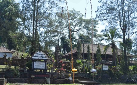 Pura Luhur Muncak Sari: Keagungan Bali Sangat Terasa disini