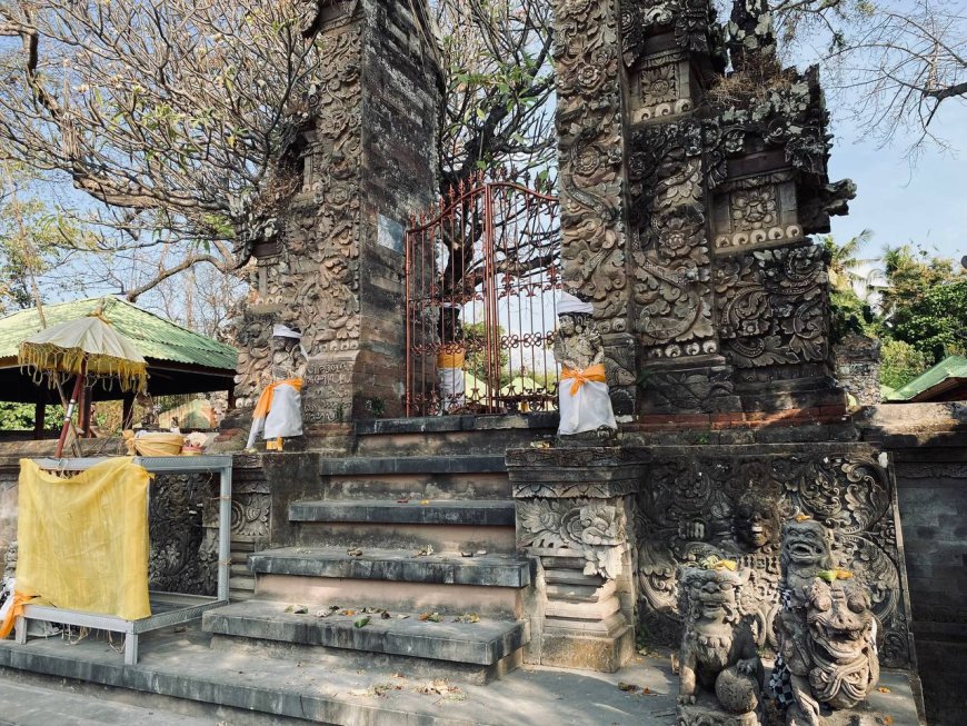 Investigating the Mystery of the Pelinggih Ancient Ganesha Statue to the Strange Kulkul Sound at the Agung Menasa Temple