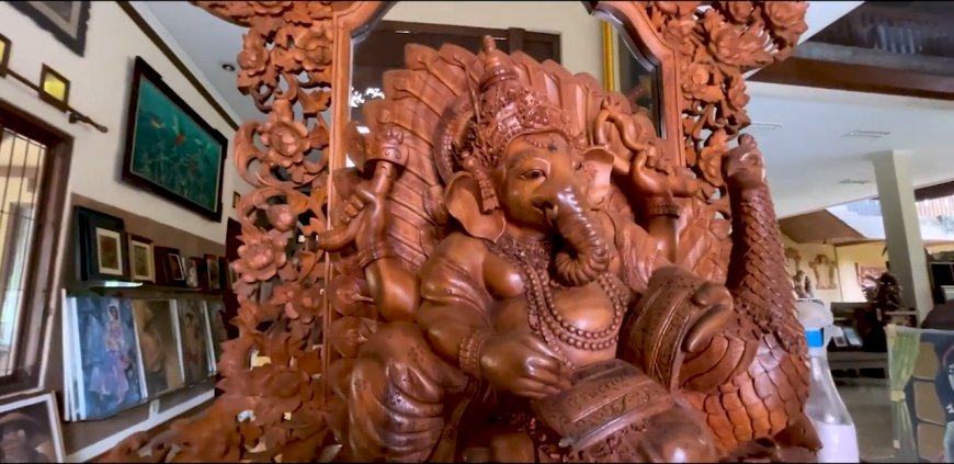 Mas Ubud Village: The Enchanting Center of Balinese Wood Carving Art