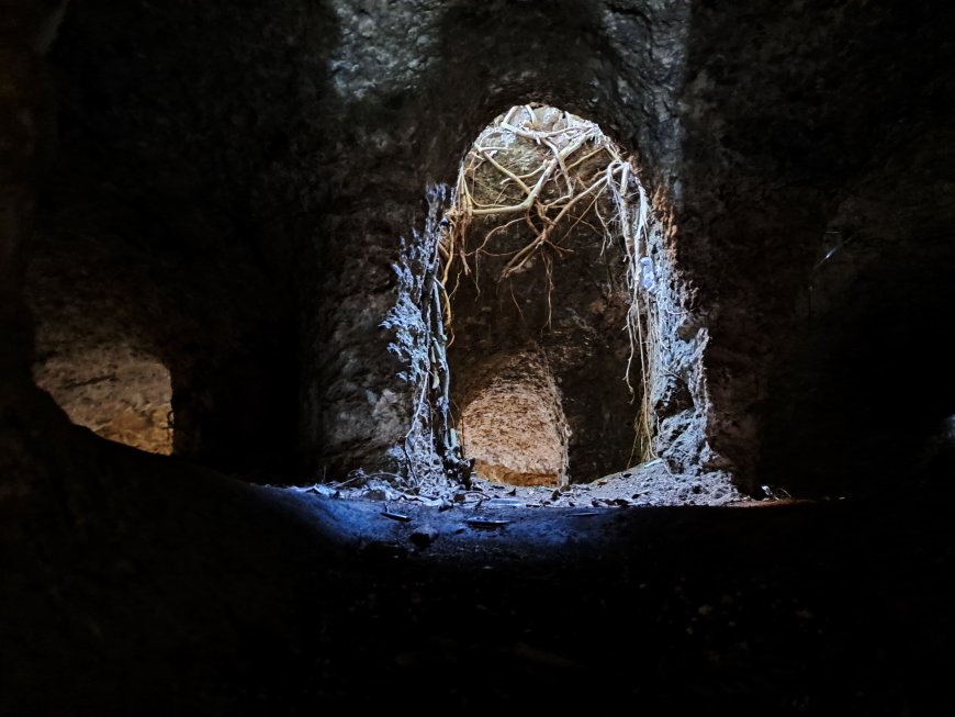 Exploring the Underground House on Lembongan Island