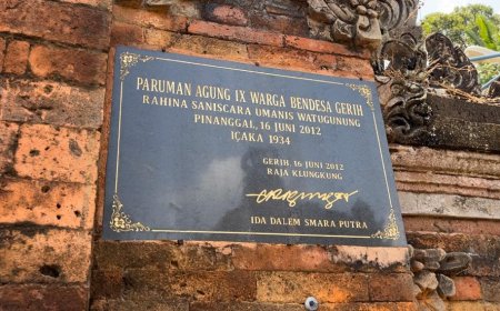 Pura Kawitan Bendesa Gerih: Warisan Berharga dari Leluhur untuk Keturunannya