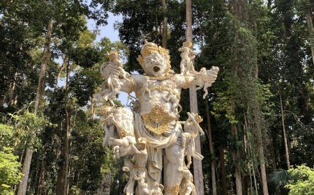 Sangeh Monkey Forest: A Wonderful Place of Hundreds Tame Monkey