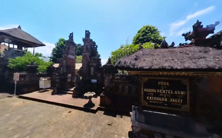 Jelajah Virtual Pura Agung Kentel Gumi