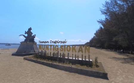 Taman Inspirasi Muntig Siokan: Pantai Bak Taman yang Dibalut dengan Pesona Alam