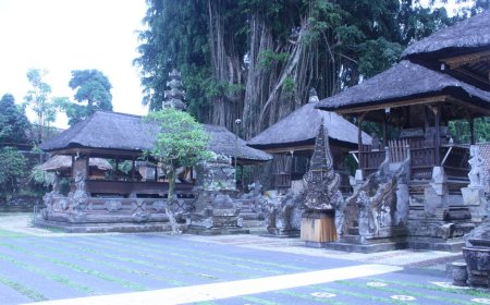 Exploration of Samuan Tiga Temple through Streetview: Exploring Bali's Spiritual Beauty Virtually