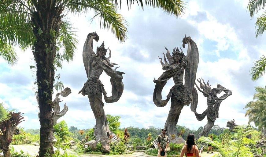 Taman Dedari Ubud: Mengenal Sejarah & Keelokan Taman Wisata Dengan Kemegahan Patung Dedari