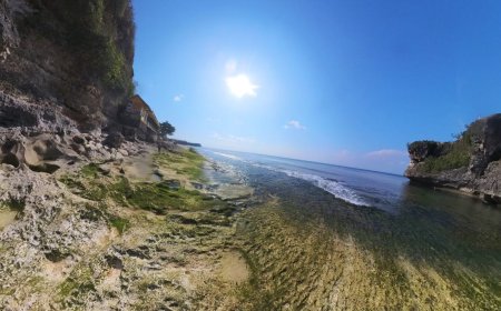Jelajah Virtual Pantai Balangan Pt.I