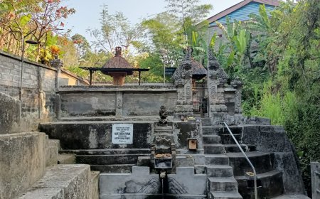 Beji Mumbul Temple Tabanan: Holy Spring to Get Rid of Skin Diseases