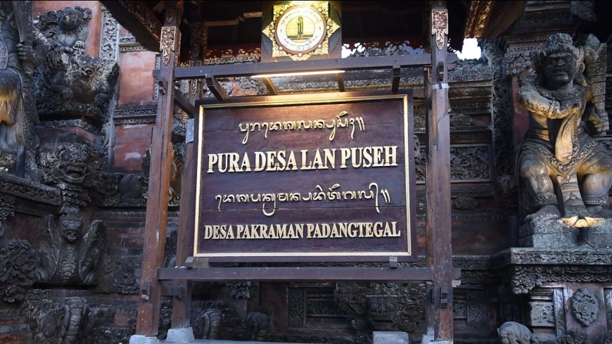 Wenara Wangun Desa, Local Wisdom of Padang Tegal Traditional Village