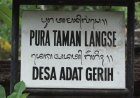 Beji Pura Taman Langse: Mata Air Desa Gerih yang Tidak Lekang Oleh Waktu