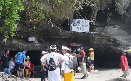 The Mystery of the Sacred Snake Cave at Tanah Lot Temple: Mystical Life and Local Wisdom