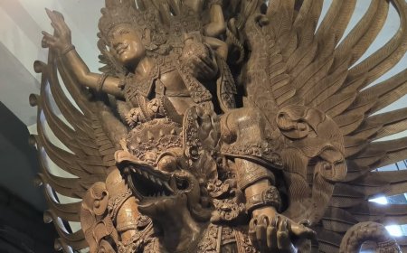 Pakudui Traditional Village: A Globally Recognized Village of Garuda Sculpture Craftsmen