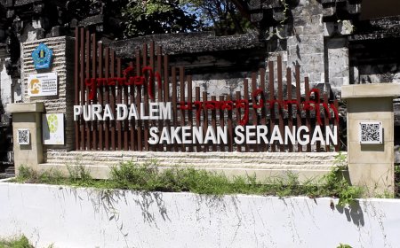 Pura Dalem Sakenan: Jejak Spiritual Danghyang Nirartha di Pulau Serangan