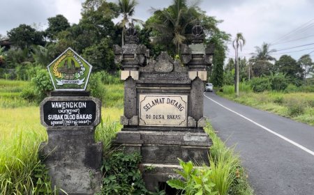 Bakas Traditional Village: knowing the history of the formation of Bakas Traditional Village