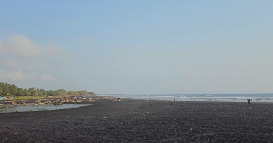 Kelating Beach: Beauty of a Beach with Rare Black Sand