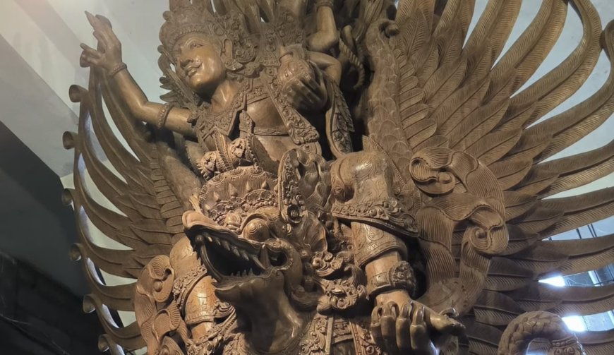 Pakudui Traditional Village: A Globally Recognized Village of Garuda Sculpture Craftsmen