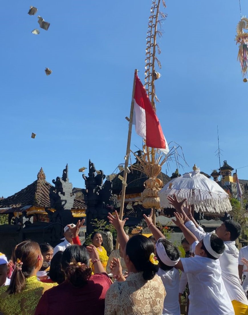 The Unique Tradition of "Mesuryak" in Welcoming Kuningan Day