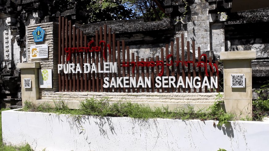 Pura Dalem Sakenan: Jejak Spiritual Danghyang Nirartha di Pulau Serangan