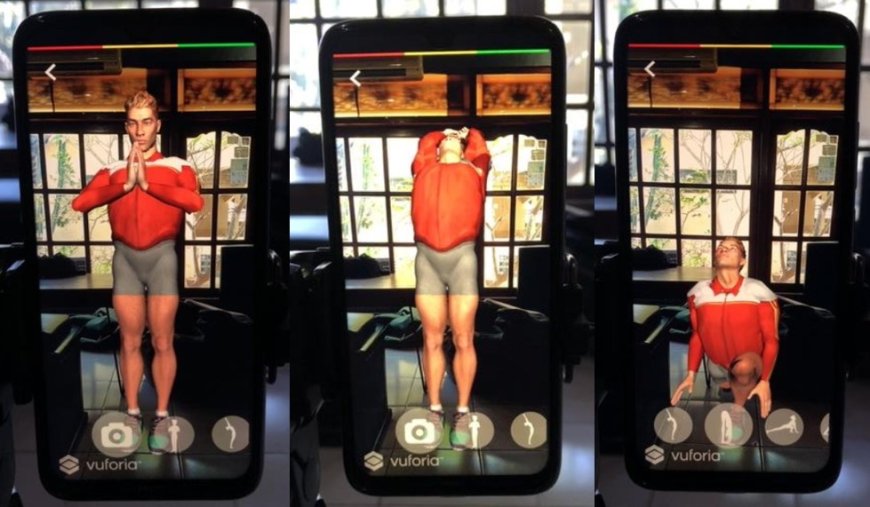 Augmented Reality Yoga Surya Namaskar: Fueling Physical and Mental Health through Android Apps