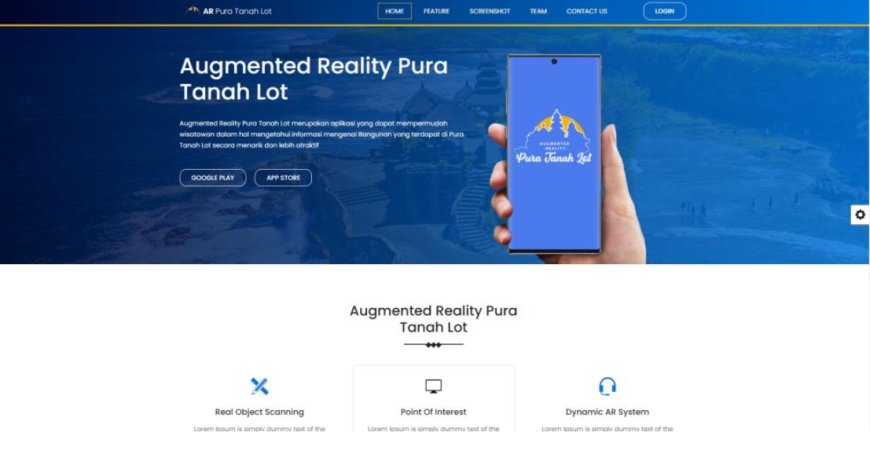 Augmented Reality Pura Tanah Lot: Inovasi Menghidupkan Pariwisata Bali