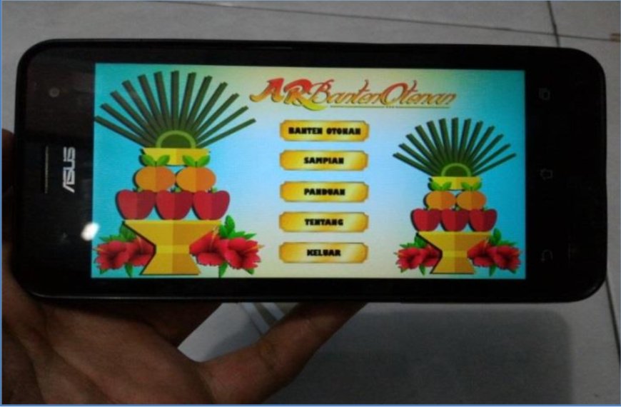 AR Banten Otonan: Technological Innovation to Educate the Making of Banten Otonan in Bali through Augmented Reality Technology