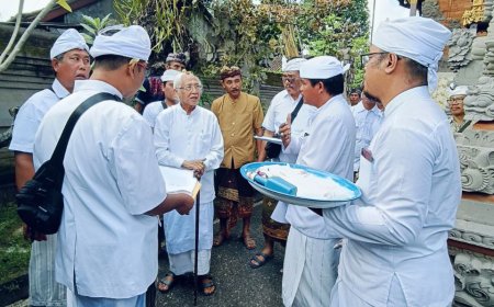 Nyukat Genah: Balancing Earth and Spirit in Balinese Ceremonies