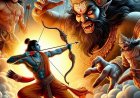 The Last Great Battle of Rama's Army Against Ravana's Army