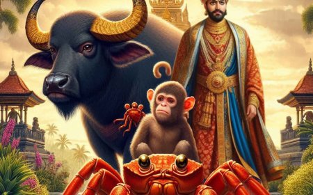 Kerbau Bertanduk Emas: Kepintaran Si Kecil Mengalahkan Si Nakal