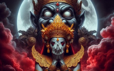 Kala Rau and Dewi Ratih: The Rejected Love and the Origin of the Lunar Eclipse