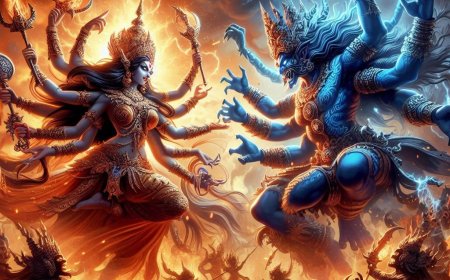 Amukan Mahakali: Pertarungan Epik Melawan Raktabija, Sang  Raja Iblis yang Abadi