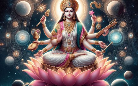 Legenda Dewi Saraswati Dan Penciptaan Alam Semesta