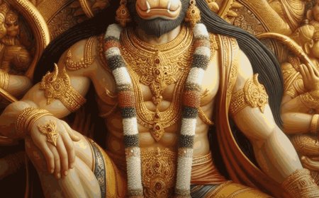 Hanuman: The White Monkey Incarnation of Shiva, The Savior Of Darkness.