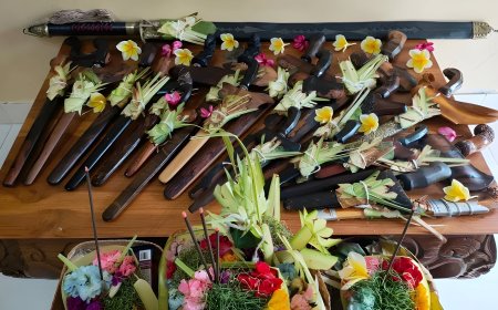 Tumpek Landep Tradition: Worship of the Blessings of Ida Bhatara Sang Hyang Siwa Pasupati in Balinese Hindu Belief