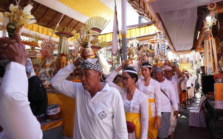 Makna Suci di Balik Mlaspas, Mecaru, dan Mendem Pedagingan: Menguak Kedalaman Upacara Rsi Gana
