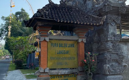 Pura Dalem Jawa (Langgar), a Silent Witness to Hindu and Islamic Tolerance in Bali