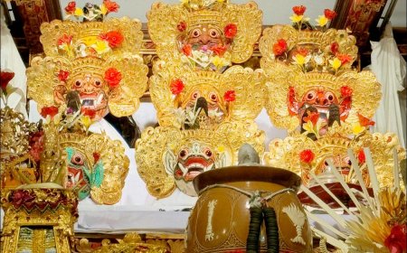 Upacara Bhatara Tedun Kabeh: Upacara Pertemuan Tapakan Ratu Gede dari 5 Kabupaten di Bali ke Desa Pakraman Apuan