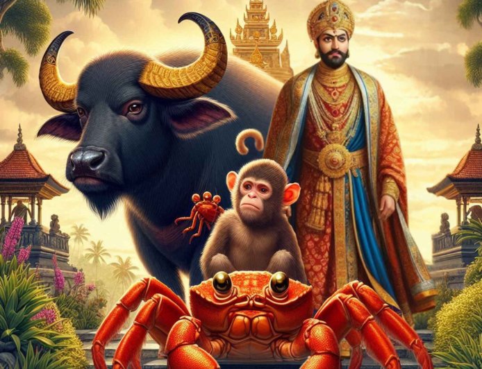 Golden-Horned Buffalo: The Cleverness of the Little One Triumphs Over the Mischievous