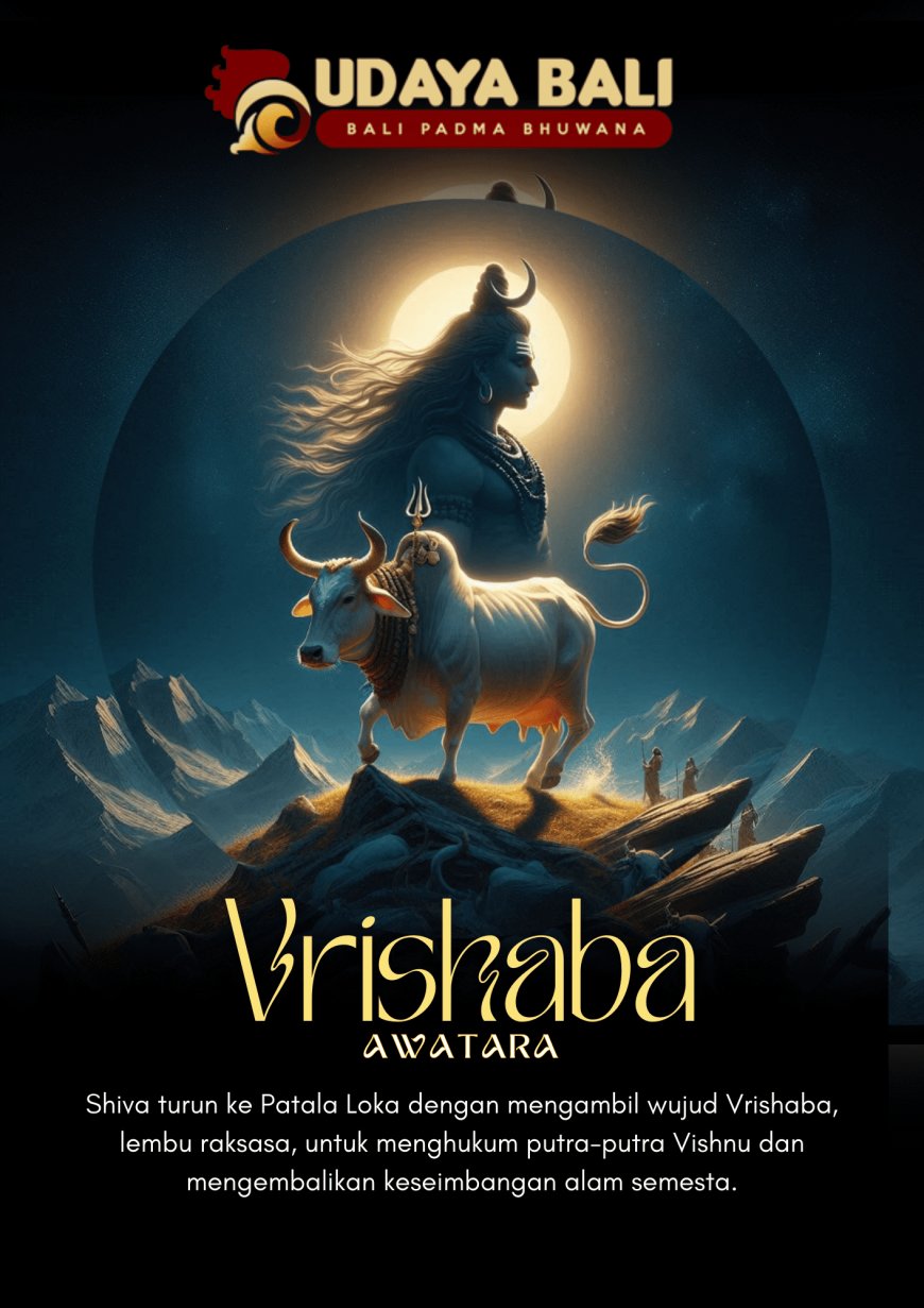 Vrishaba Awatara: Lembu Jelmaan Siwa Sang Penyelamat Alam Semesta