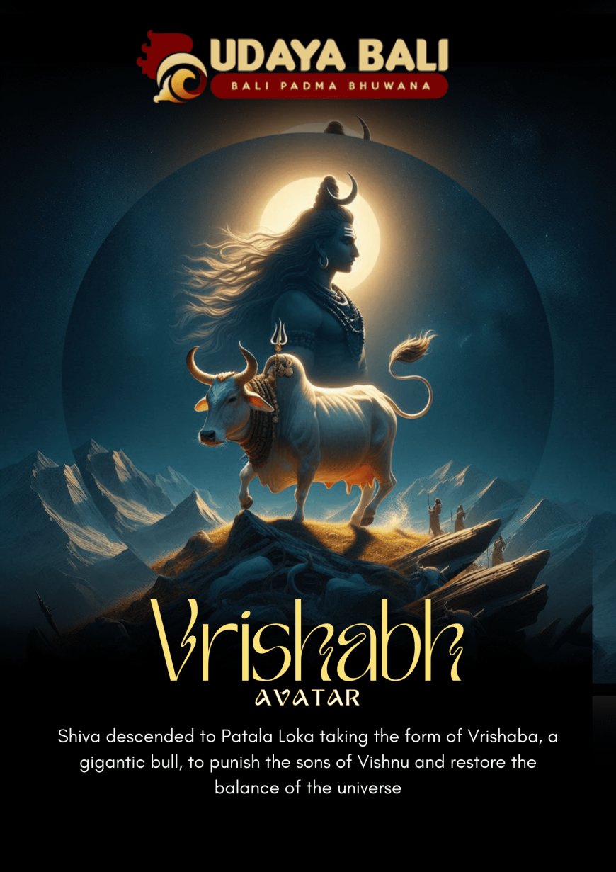Vrishabh Avatar: The Ox Incarnation of Shiva to Save the Universe