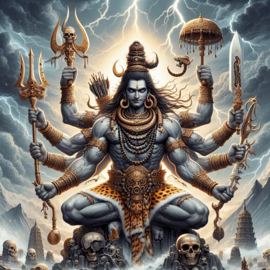 Veerabhadra: Lord Shiva's Wrath for Sati's Sacrifice