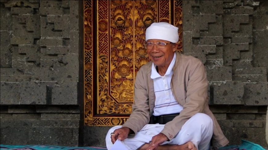 Jero Mangku Gede Indu, sharing the rich history and traditions